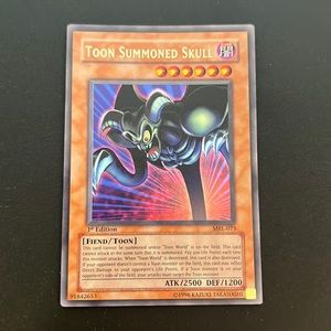 1st Edition Toon Summoned Skull Yugioh